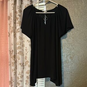Elegant Black Women's Top